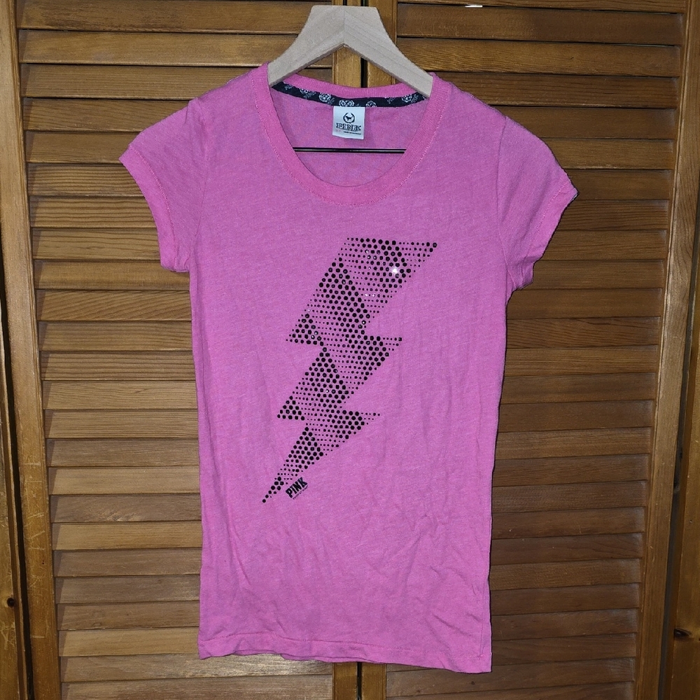 PINK Victoria's Secret Short Sleeve Graphic Tee Size XS